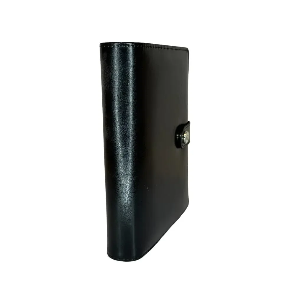 NEW Black 6-Ring Planner A6 Binder Only Organizer 7.75